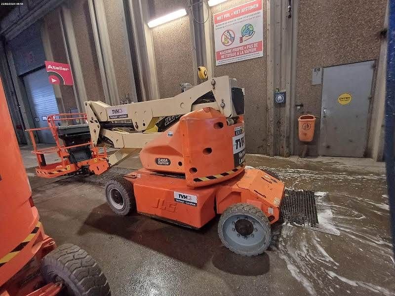 Teleskoparbeitsbühne du type JLG E400AN, Gebrauchtmaschine en Waregem (Photo 4)