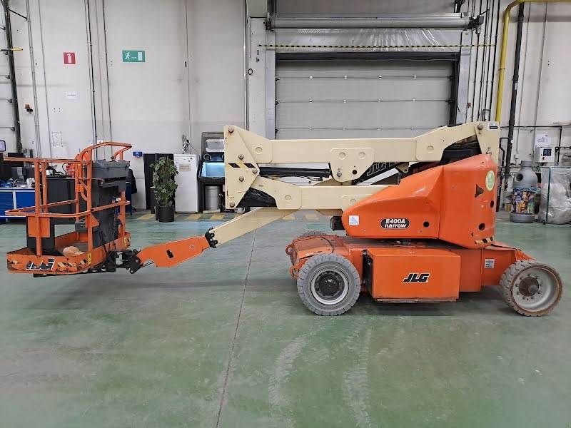 Teleskoparbeitsbühne del tipo JLG E400AN, Gebrauchtmaschine In Waregem (Immagine 2)