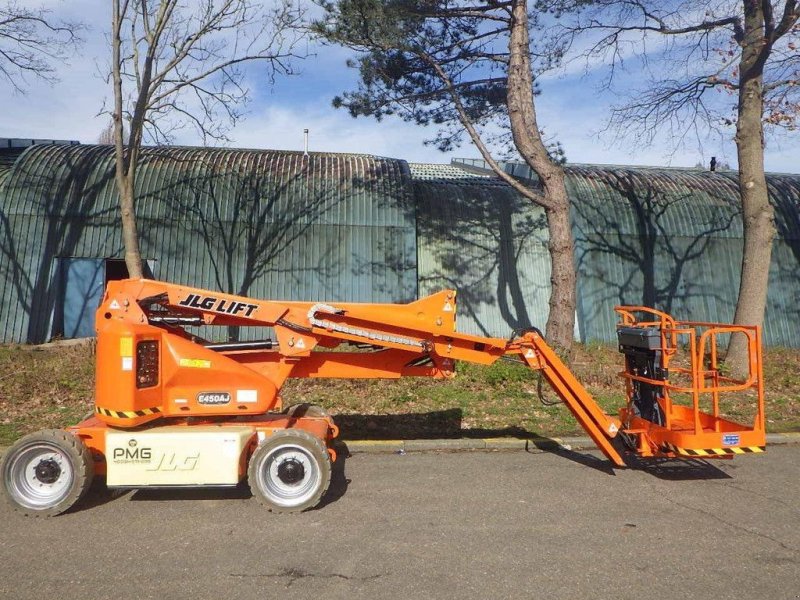 Teleskoparbeitsbühne of the type JLG E450AJ, Gebrauchtmaschine in Antwerpen (Picture 1)