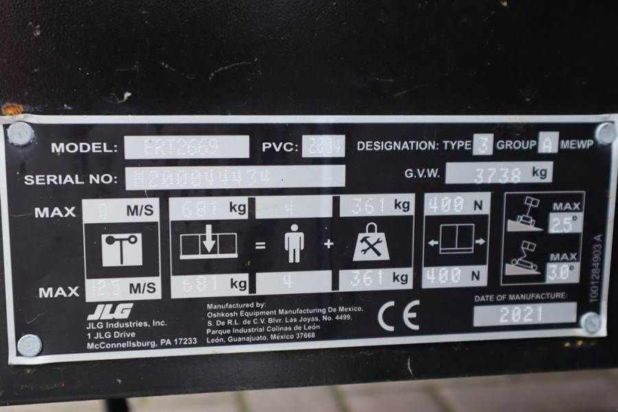 Teleskoparbeitsbühne del tipo JLG ERT2669 Unused, Electric, 10m Working Height, 680k, Gebrauchtmaschine en Groenlo (Imagen 7)