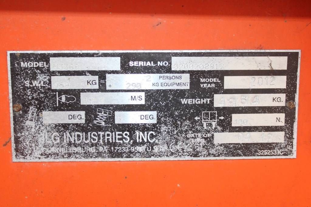 Teleskoparbeitsbühne от тип JLG M 3369, Gebrauchtmaschine в Rucphen (Снимка 5)