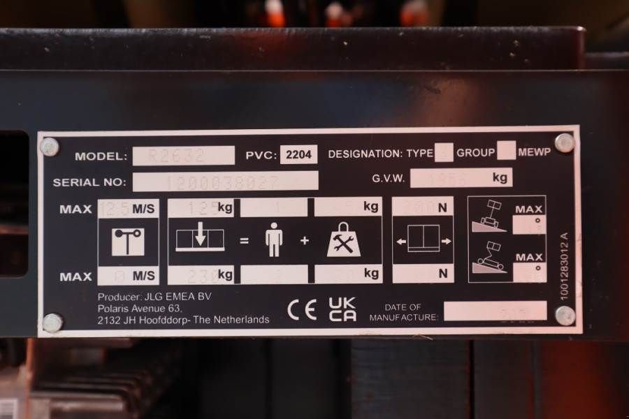 Teleskoparbeitsbühne типа JLG R2632 Unused, Electric, 9.60m Working Height, 230k, Gebrauchtmaschine в Groenlo (Фотография 7)