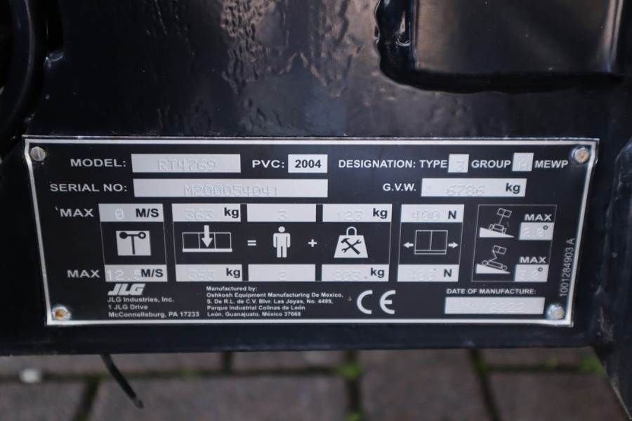 Teleskoparbeitsbühne typu JLG RT4769 Unused, Diesel, 16.3m Working Height, 363kg, Gebrauchtmaschine w Groenlo (Zdjęcie 7)
