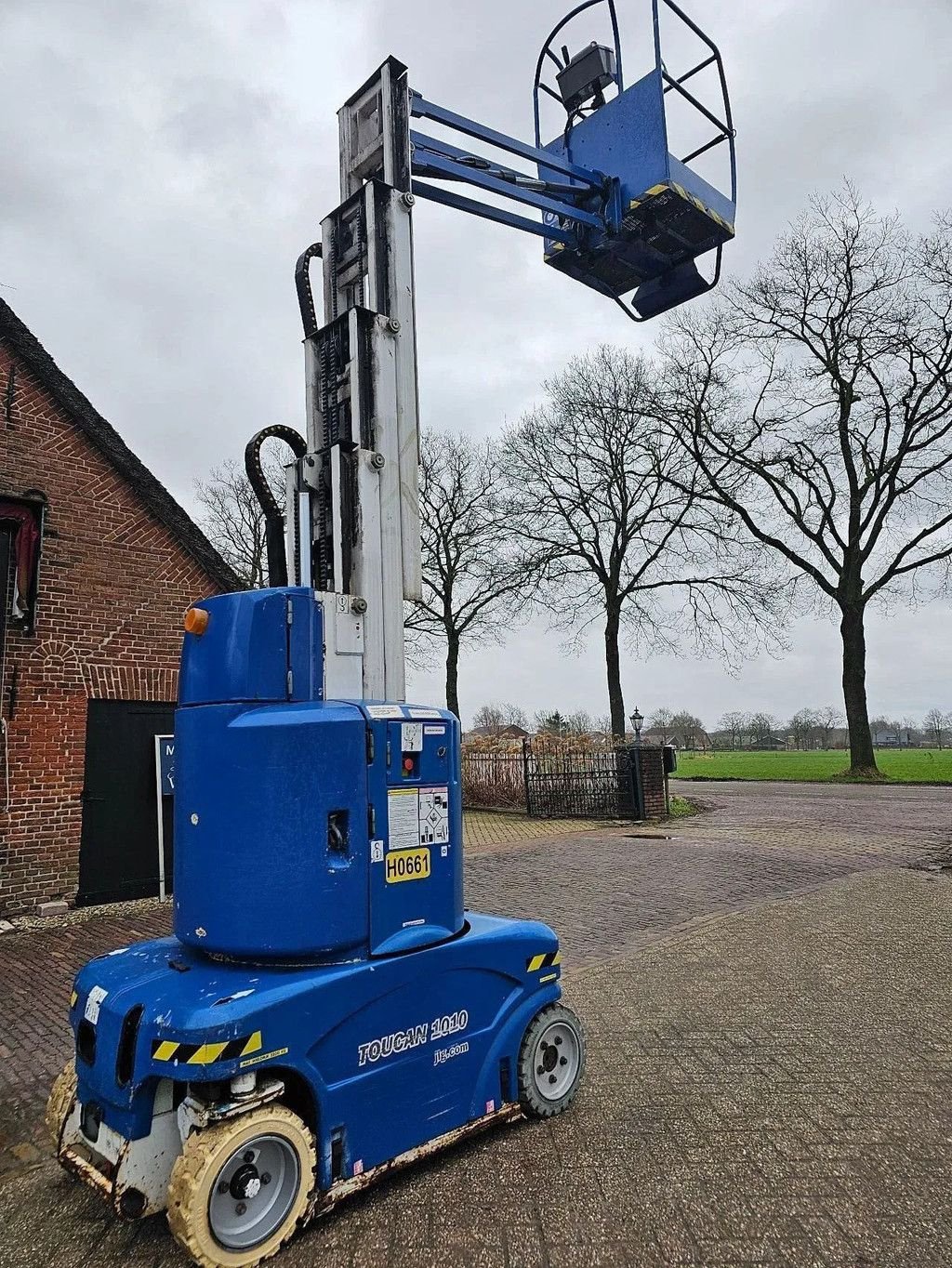 Teleskoparbeitsbühne typu JLG Toucan 1010 mast hoogwerker, Gebrauchtmaschine w Scherpenzeel (Zdjęcie 11)