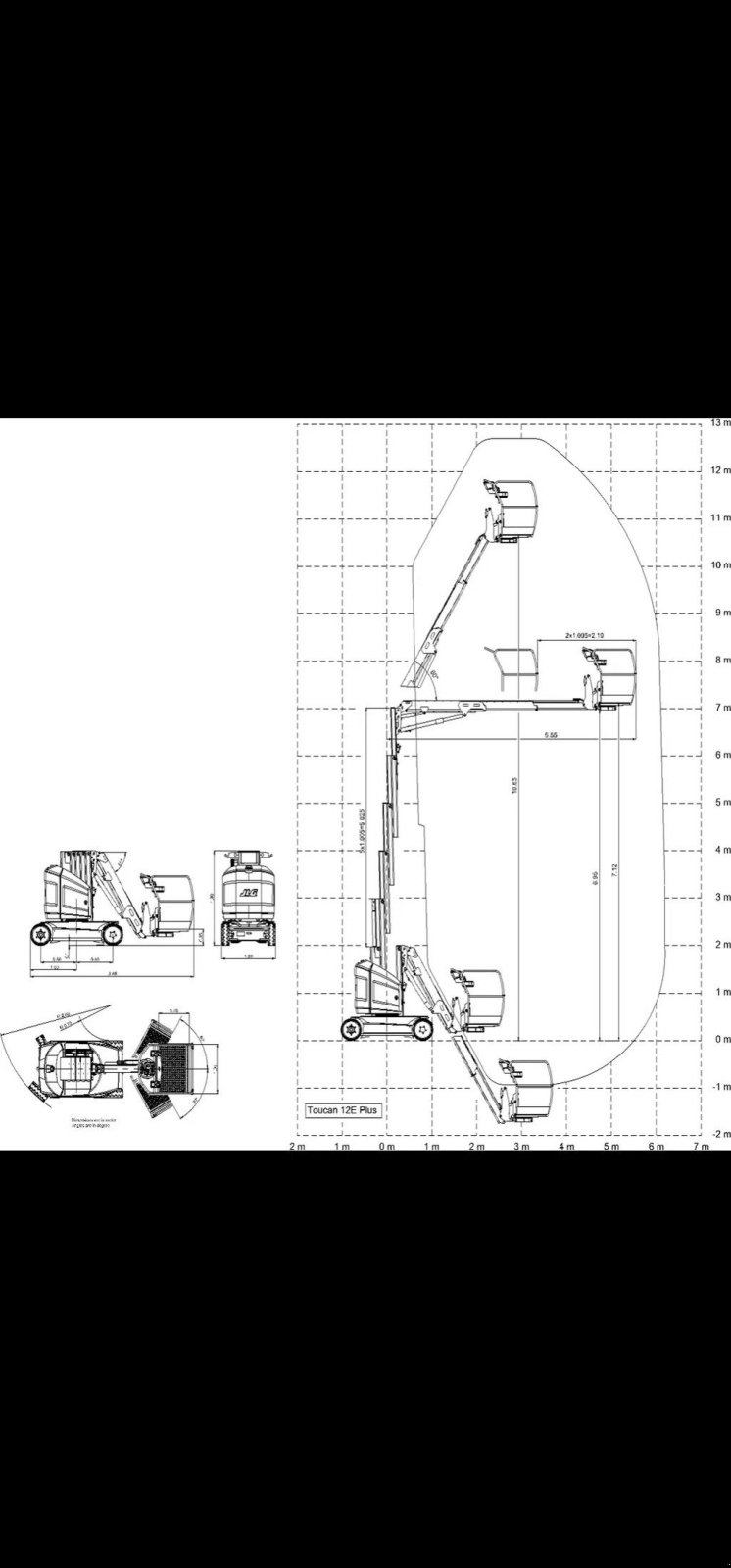 Teleskoparbeitsbühne типа JLG Toucan 1210 mast hoogwerker 2007, Gebrauchtmaschine в Scherpenzeel (Фотография 3)