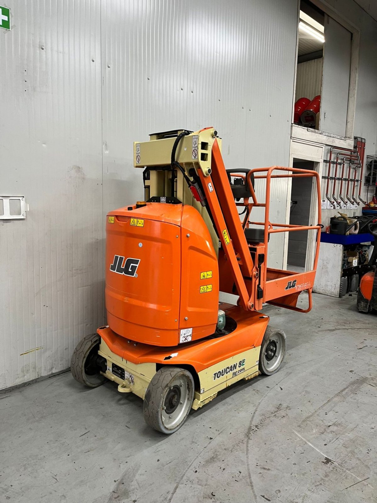 Teleskoparbeitsbühne del tipo JLG toucan 8e, Gebrauchtmaschine en Vianen (Imagen 1)