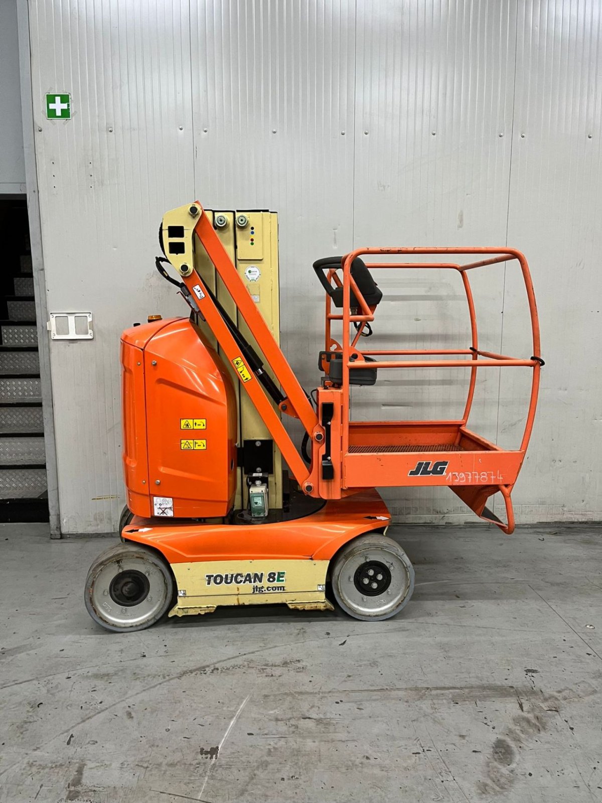 Teleskoparbeitsbühne del tipo JLG toucan 8e, Gebrauchtmaschine In Vianen (Immagine 2)