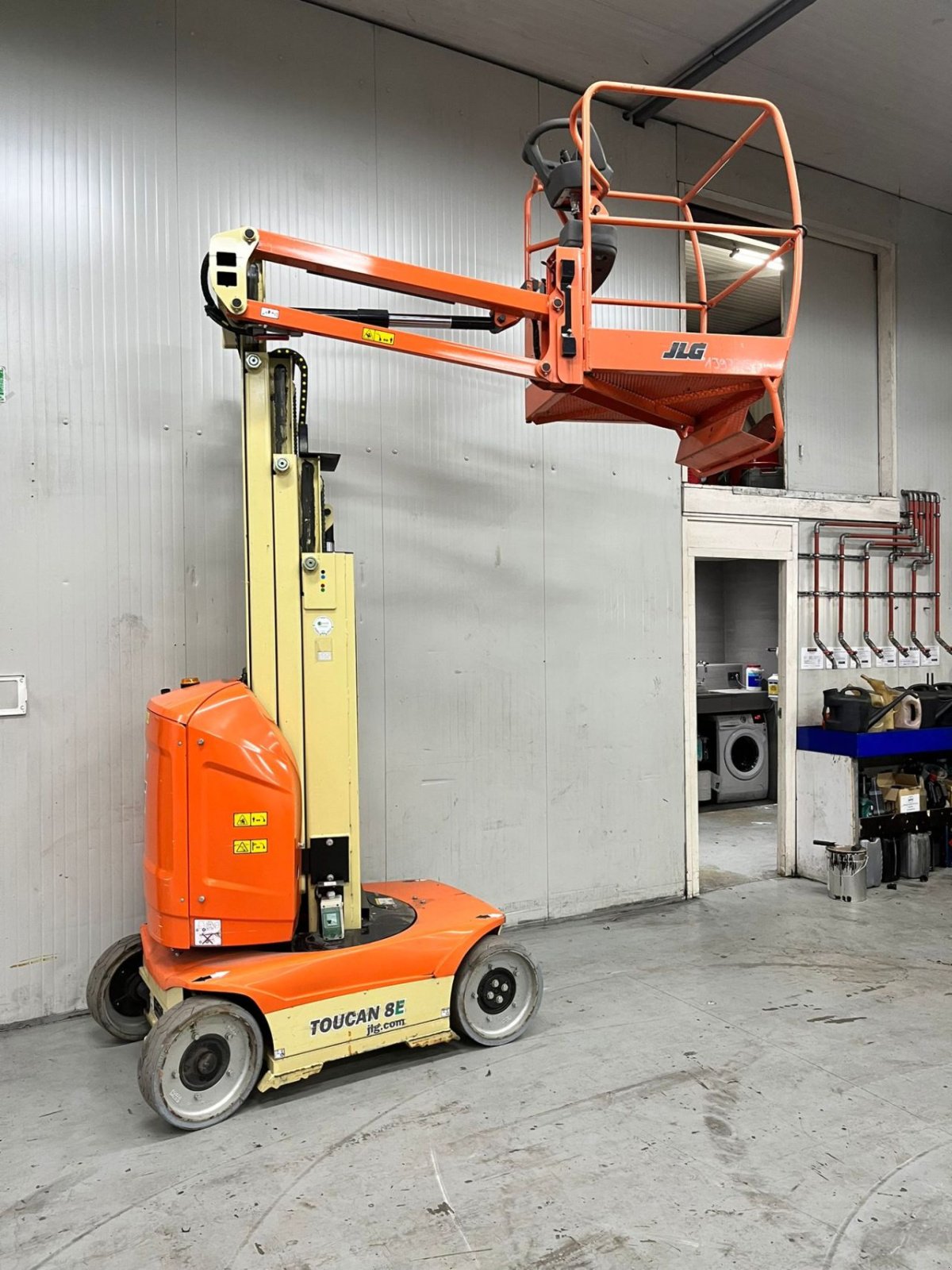 Teleskoparbeitsbühne of the type JLG toucan 8e, Gebrauchtmaschine in Vianen (Picture 3)