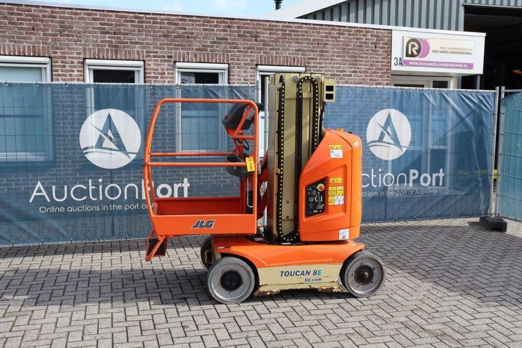 Teleskoparbeitsbühne del tipo JLG TOUCAN 8E, Gebrauchtmaschine en Antwerpen (Imagen 1)