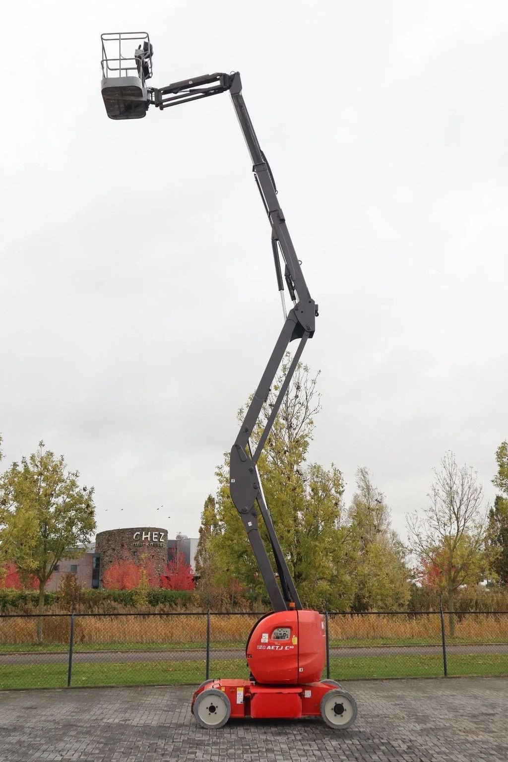 Teleskoparbeitsbühne van het type Manitou 150 AETJC 3D 15 METER ROTATING JIB 200 KG, Gebrauchtmaschine in Marknesse (Foto 8)