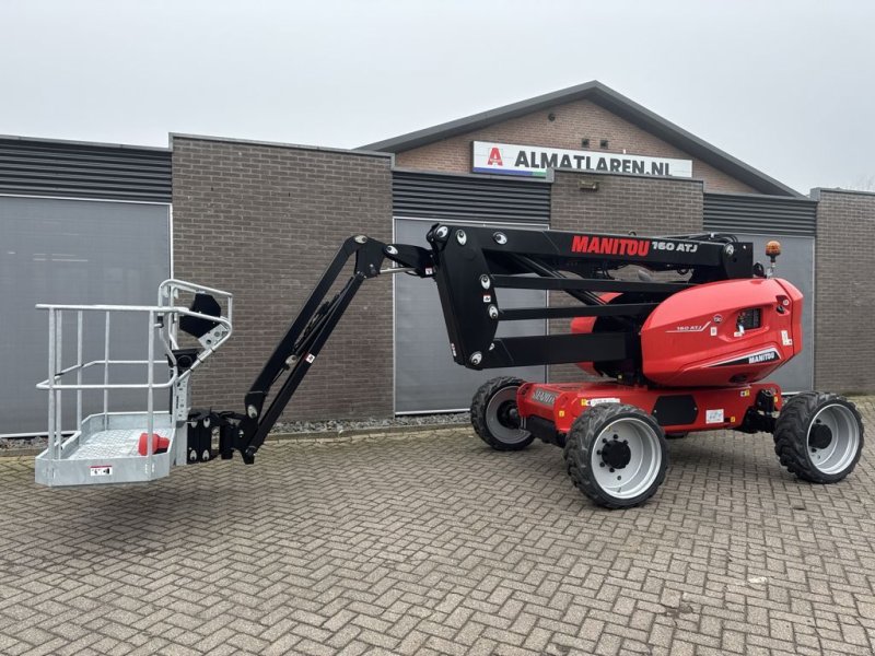 Teleskoparbeitsbühne van het type Manitou 160 ATJ RC 4RD kniktelescoop Hoogwerker, Neumaschine in Laren Gld