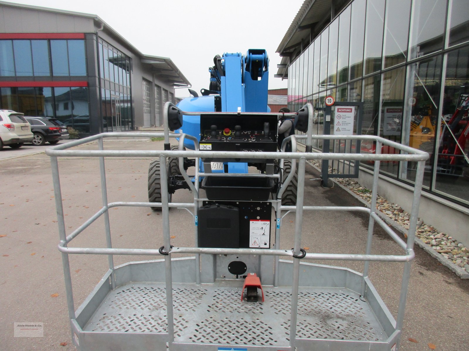 Teleskoparbeitsbühne van het type Manitou 160 ATJ, Neumaschine in Tapfheim (Foto 3)