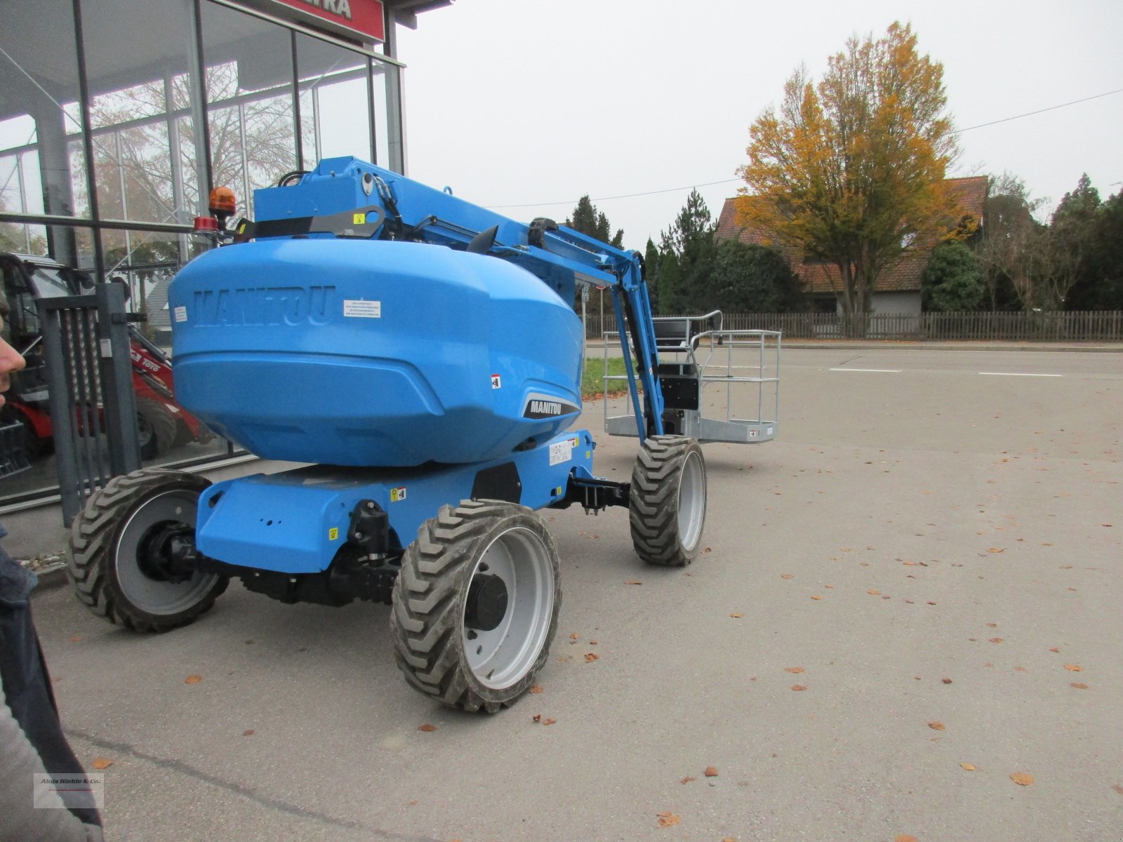 Teleskoparbeitsbühne van het type Manitou 160 ATJ, Neumaschine in Tapfheim (Foto 4)