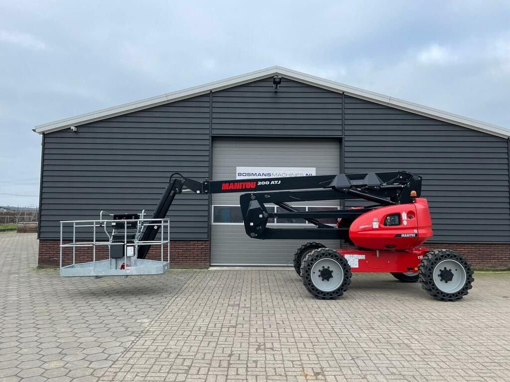 Teleskoparbeitsbühne van het type Manitou 200 ATJ Diesel knik-telescoophoogwerker 20 M, Neumaschine in Neer (Foto 2)