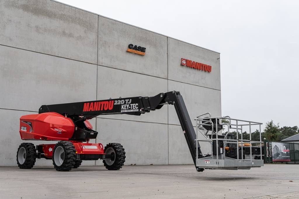 Teleskoparbeitsbühne del tipo Manitou 220 TJ, Neumaschine en Moerbeke (Imagen 5)