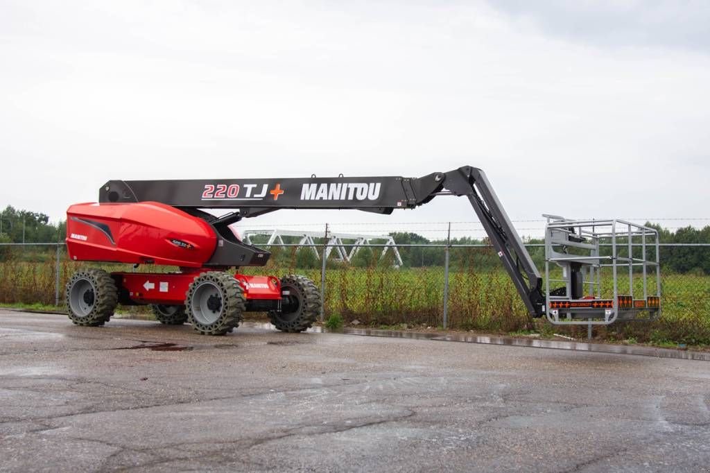 Teleskoparbeitsbühne tip Manitou 220TJ+, Gebrauchtmaschine in Sittard (Poză 10)