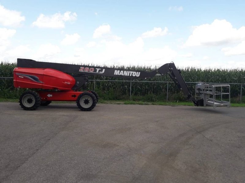 Teleskoparbeitsbühne of the type Manitou 280 TJ, Neumaschine in Sittard (Picture 1)