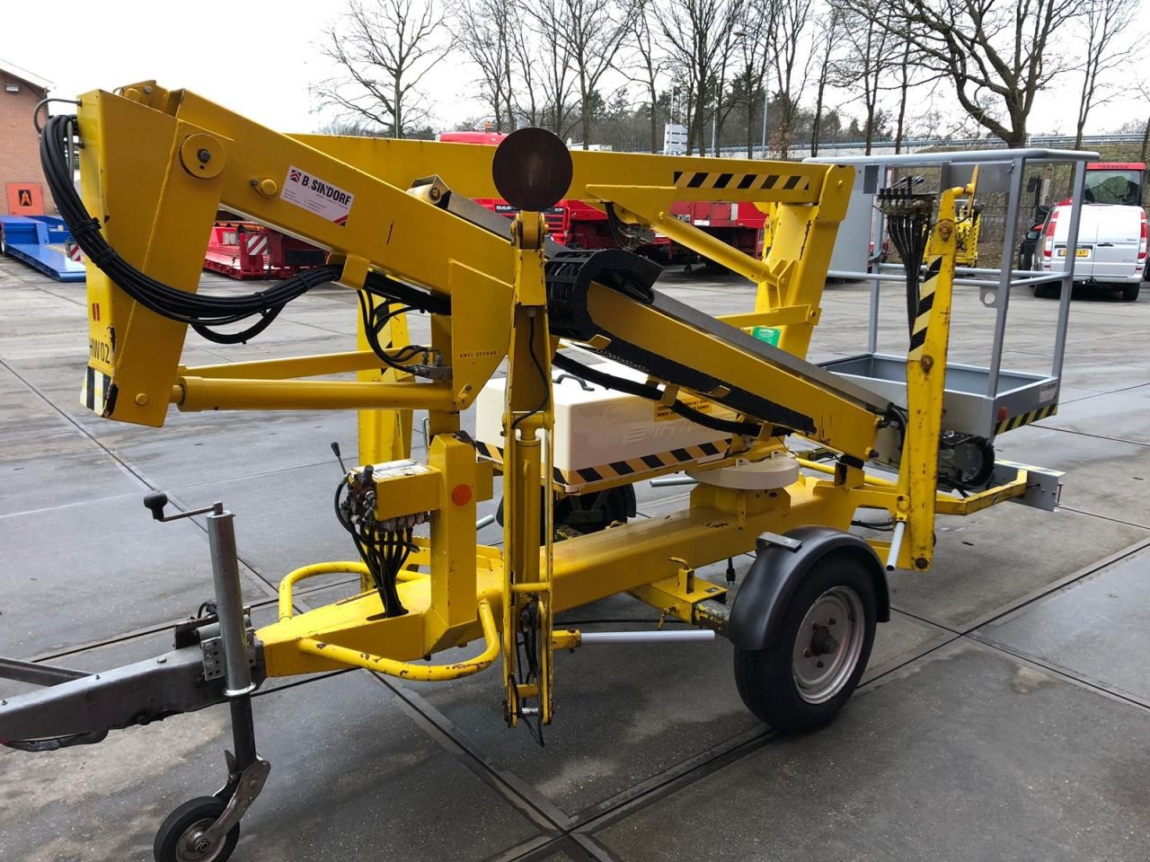 Teleskoparbeitsbühne du type Niftylift 120HDC, Gebrauchtmaschine en Leeuwarden (Photo 4)