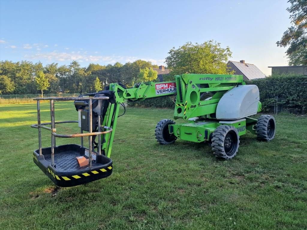 Teleskoparbeitsbühne tip Niftylift HR 21 hybrid 4x4 knikarmhoogwerker 21m hoogwerker, Gebrauchtmaschine in Hooge mierde (Poză 3)