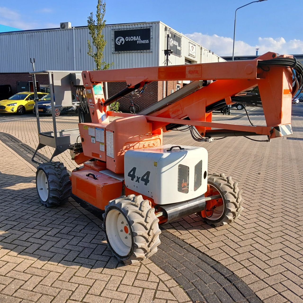 Teleskoparbeitsbühne of the type Niftylift HR12DE 4WD., Gebrauchtmaschine in Alblasserdam (Picture 9)