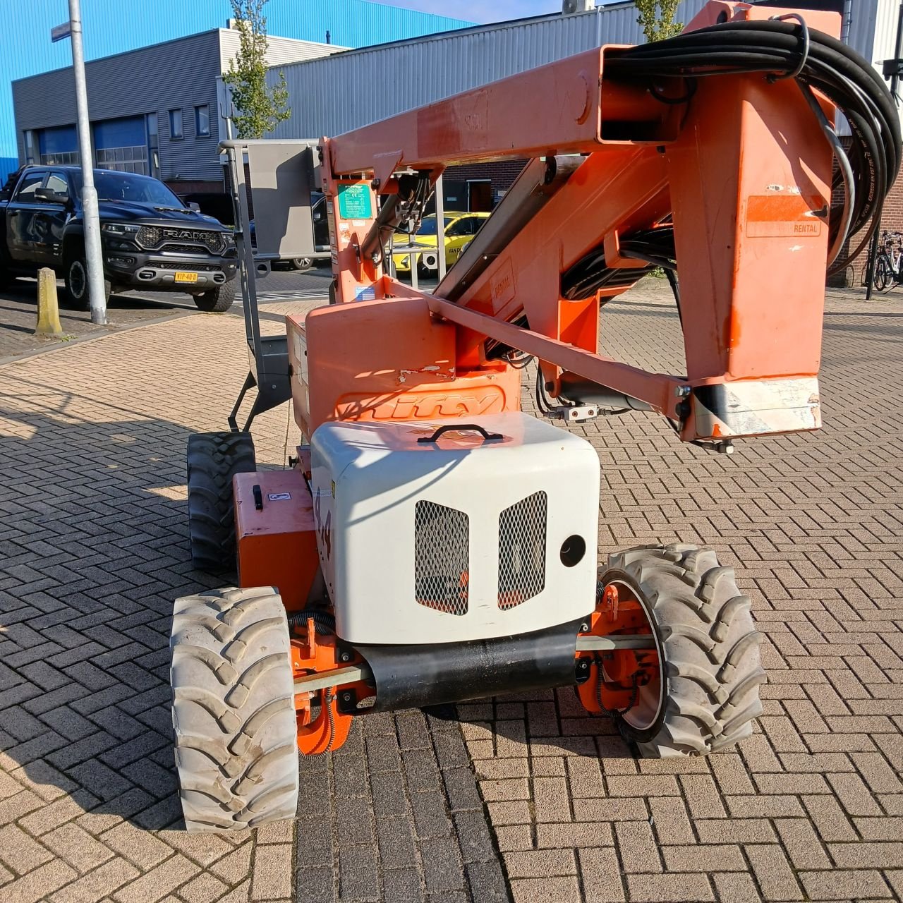 Teleskoparbeitsbühne of the type Niftylift HR12DE 4WD., Gebrauchtmaschine in Alblasserdam (Picture 2)