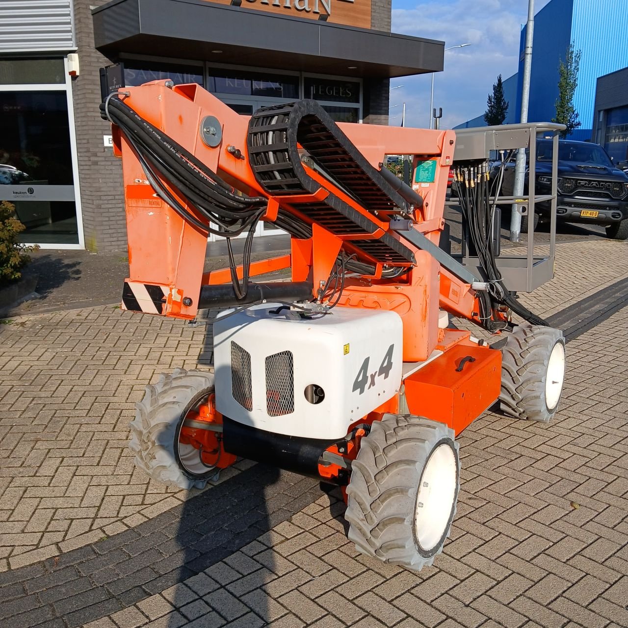 Teleskoparbeitsbühne of the type Niftylift HR12DE 4WD., Gebrauchtmaschine in Alblasserdam (Picture 8)