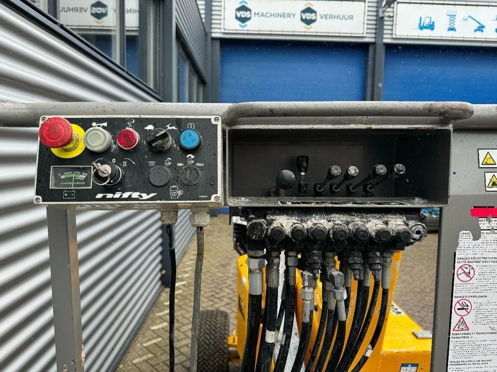 Teleskoparbeitsbühne van het type Niftylift HR12NE Hoogwerker Knikarmhoogwerker, Gebrauchtmaschine in Hedel (Foto 8)