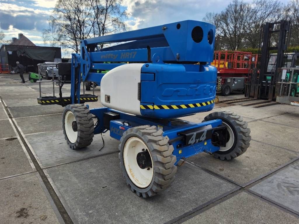 Teleskoparbeitsbühne del tipo Niftylift Hr17 hybrid 4x4 knikarmhoogwerker nifty hoogwerker, Gebrauchtmaschine en Hooge mierde (Imagen 5)