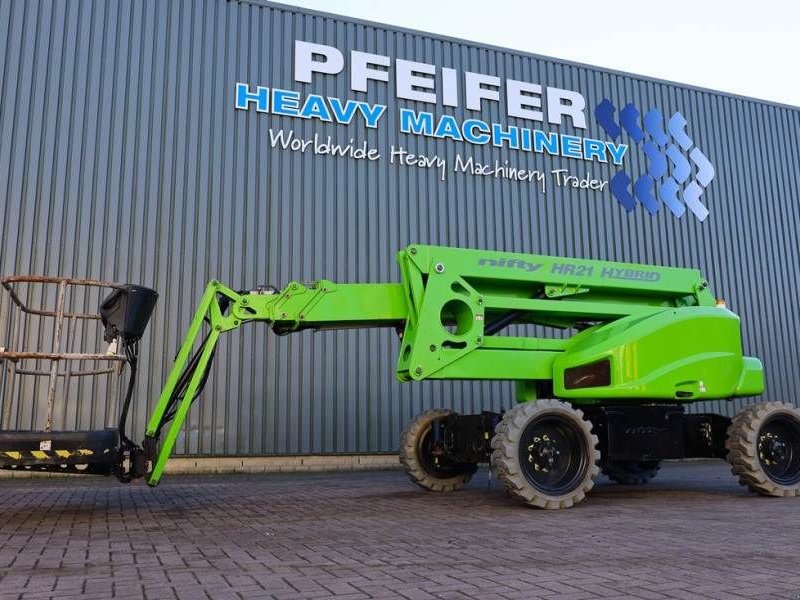 Teleskoparbeitsbühne del tipo Niftylift HR21 HYBRIDE 4x4 MK2 Hybride, 4x4 Drive, 21m Worki, Gebrauchtmaschine en Groenlo (Imagen 1)