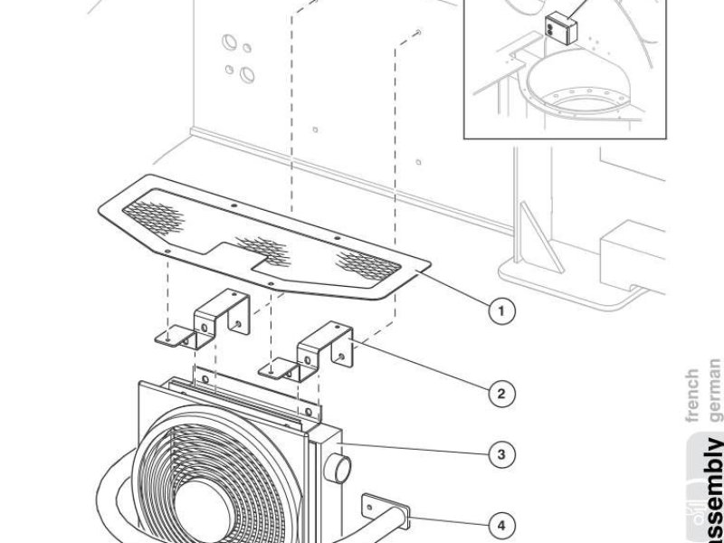 Teleskoparbeitsbühne tipa Niftylift HR21D oilcooler p19935 compleet assy, Gebrauchtmaschine u Hooge mierde (Slika 1)