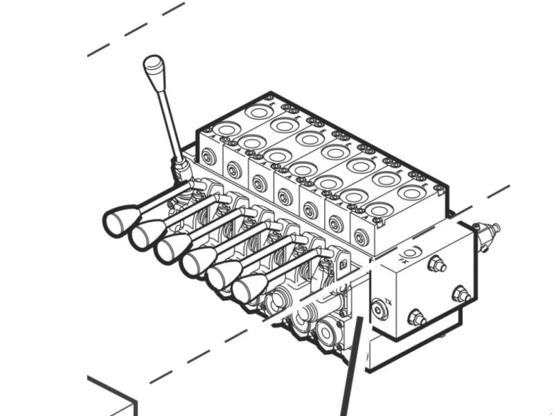 Teleskoparbeitsbühne tip Niftylift HR21DE control valve ventielenblok p19213, Gebrauchtmaschine in Hooge mierde (Poză 1)