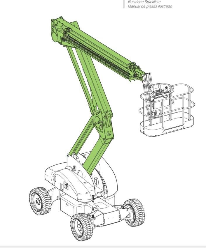 Teleskoparbeitsbühne typu Niftylift HR21DE scissor package parts whole boom, Gebrauchtmaschine v Hooge mierde (Obrázok 1)