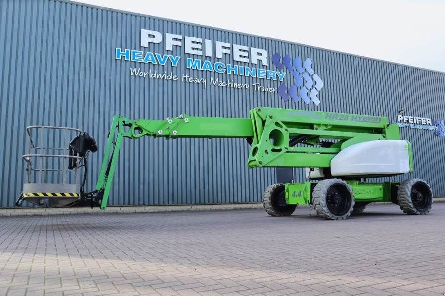 Teleskoparbeitsbühne of the type Niftylift HR28 HYBRIDE Hybrid, 4x4 Drive, 28m Working Height, Gebrauchtmaschine in Groenlo (Picture 1)