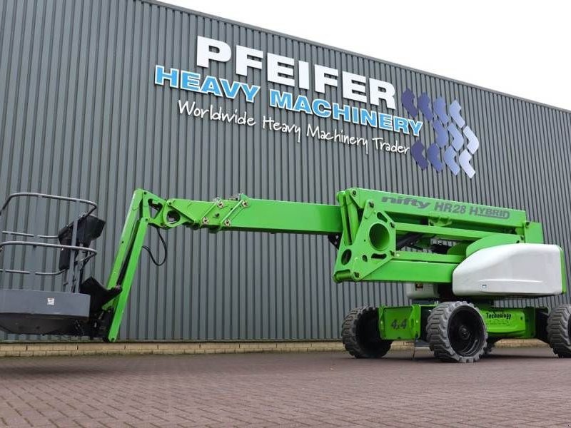 Teleskoparbeitsbühne van het type Niftylift HR28 HYBRIDE Valid inspection, *Guarantee! Hybrid,, Gebrauchtmaschine in Groenlo