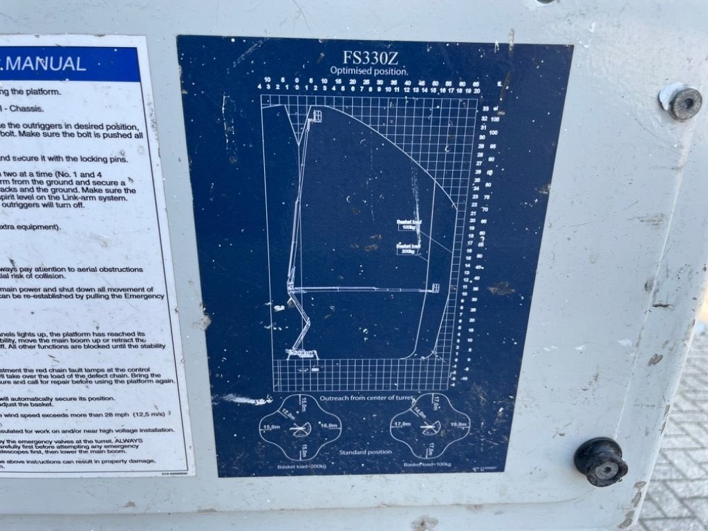 Teleskoparbeitsbühne tip Sonstige Falcon Spider FS 330 Z, Gebrauchtmaschine in WIJCHEN (Poză 4)