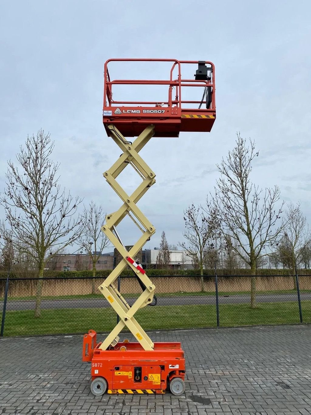 Teleskoparbeitsbühne des Typs Sonstige LGMG SS0507 6.3 METER 230 KG GS-1432 ES1530, Gebrauchtmaschine in Marknesse (Bild 8)