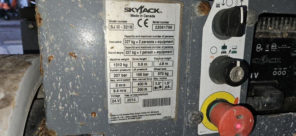 Teleskoparbeitsbühne des Typs Sonstige Sky Jack SJ 3219, Gebrauchtmaschine in Scharsterbrug (Bild 9)