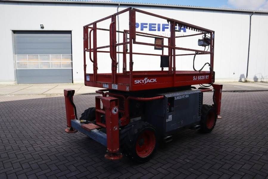 Teleskoparbeitsbühne Türe ait Sonstige Sky Jack SJ6826 Diesel, 4x4 Drive, 10m Working Height, 567, Gebrauchtmaschine içinde Groenlo (resim 2)