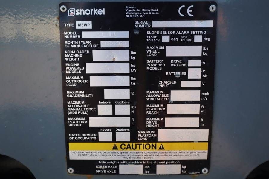 Teleskoparbeitsbühne of the type Sonstige Snorkel A46JRT VALID INSPECTION, *GUARANTEE! Diesel, 4x4 D, Gebrauchtmaschine in Groenlo (Picture 7)