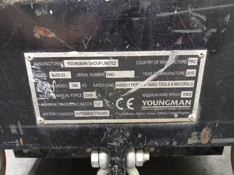 Teleskoparbeitsbühne del tipo Sonstige Youngman BOSS X3, Gebrauchtmaschine en Waregem (Imagen 7)