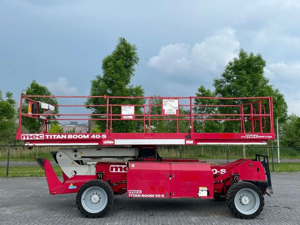 Teleskoparbeitsbühne tip Titan BOOM 40-S 1.800 KG! 4-WHEEL STEER ROTATING PLATFORM, Gebrauchtmaschine in Marknesse (Poză 1)