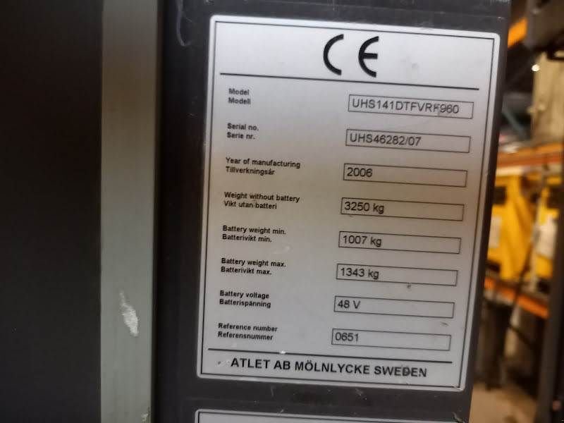 Teleskoplader del tipo Atlet UHS141DTFVRF960, Gebrauchtmaschine en Waregem (Imagen 9)