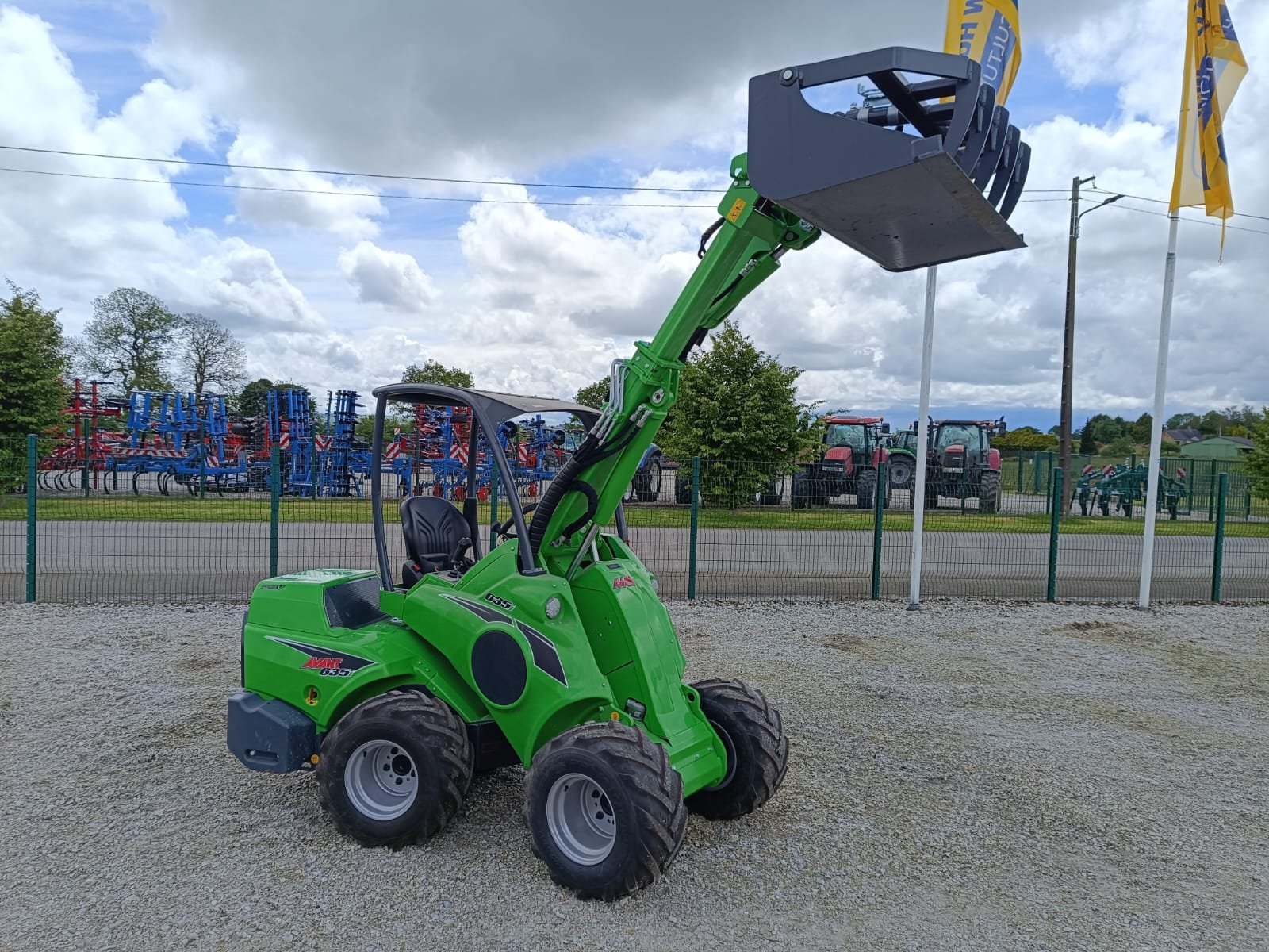 Teleskoplader van het type Avant 635i OPTIDRIVE, Gebrauchtmaschine in Le Horps (Foto 5)