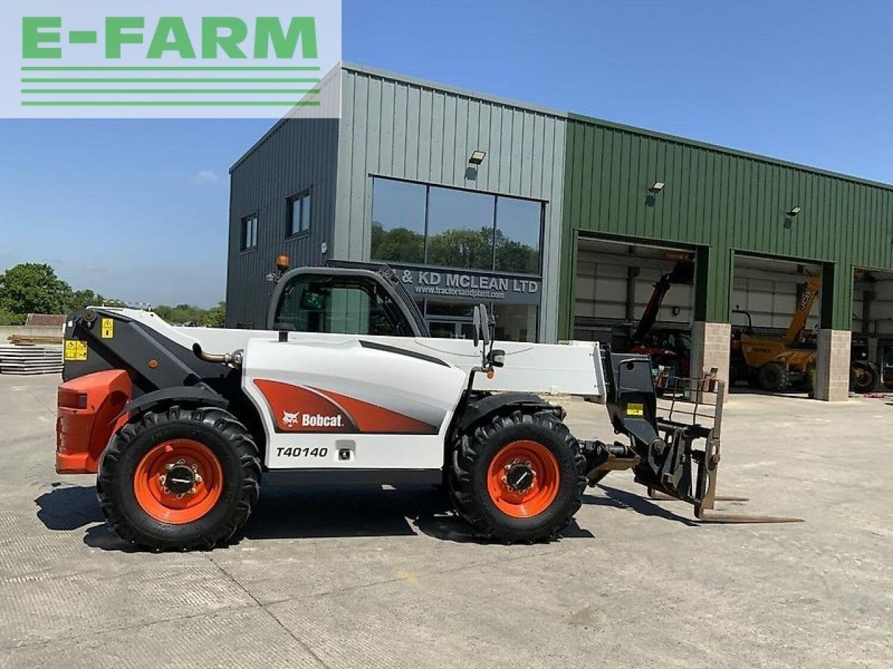 Teleskoplader del tipo Bobcat t40.140 telehandler (st19419), Gebrauchtmaschine en SHAFTESBURY (Imagen 2)