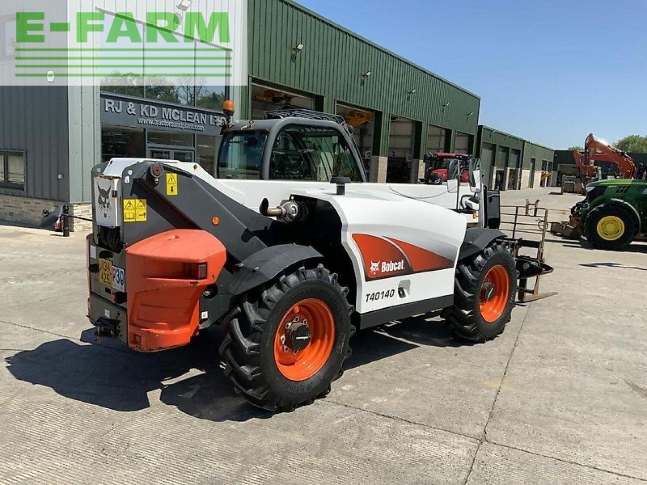 Teleskoplader del tipo Bobcat t40.140 telehandler (st19419), Gebrauchtmaschine en SHAFTESBURY (Imagen 10)