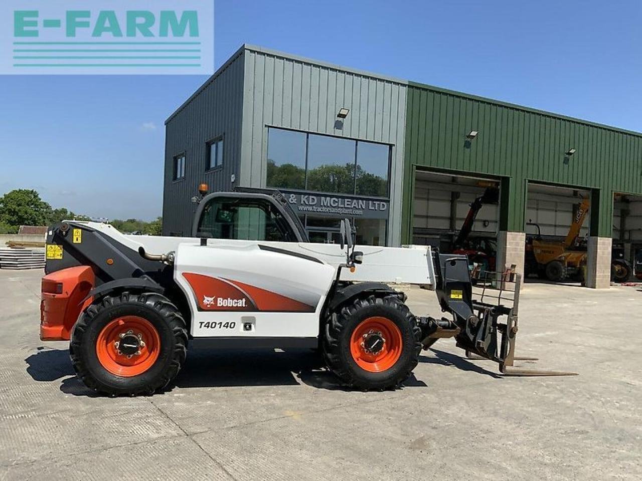 Teleskoplader del tipo Bobcat t40.140 telehandler (st19419), Gebrauchtmaschine en SHAFTESBURY (Imagen 2)