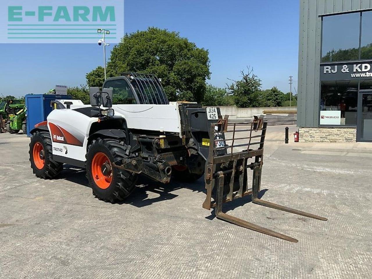 Teleskoplader del tipo Bobcat t40.140 telehandler (st19419), Gebrauchtmaschine en SHAFTESBURY (Imagen 3)