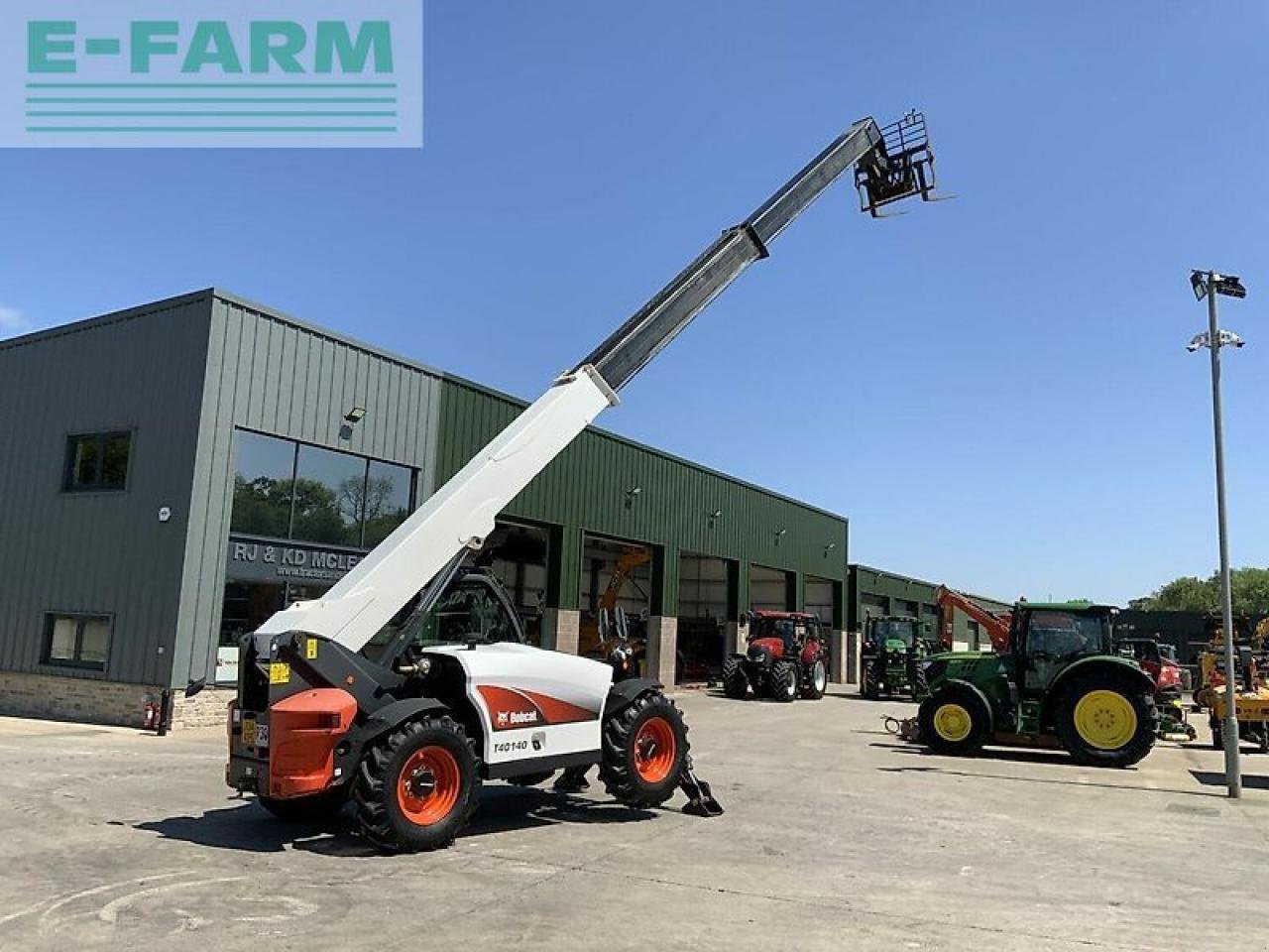 Teleskoplader del tipo Bobcat t40.140 telehandler (st19419), Gebrauchtmaschine en SHAFTESBURY (Imagen 14)