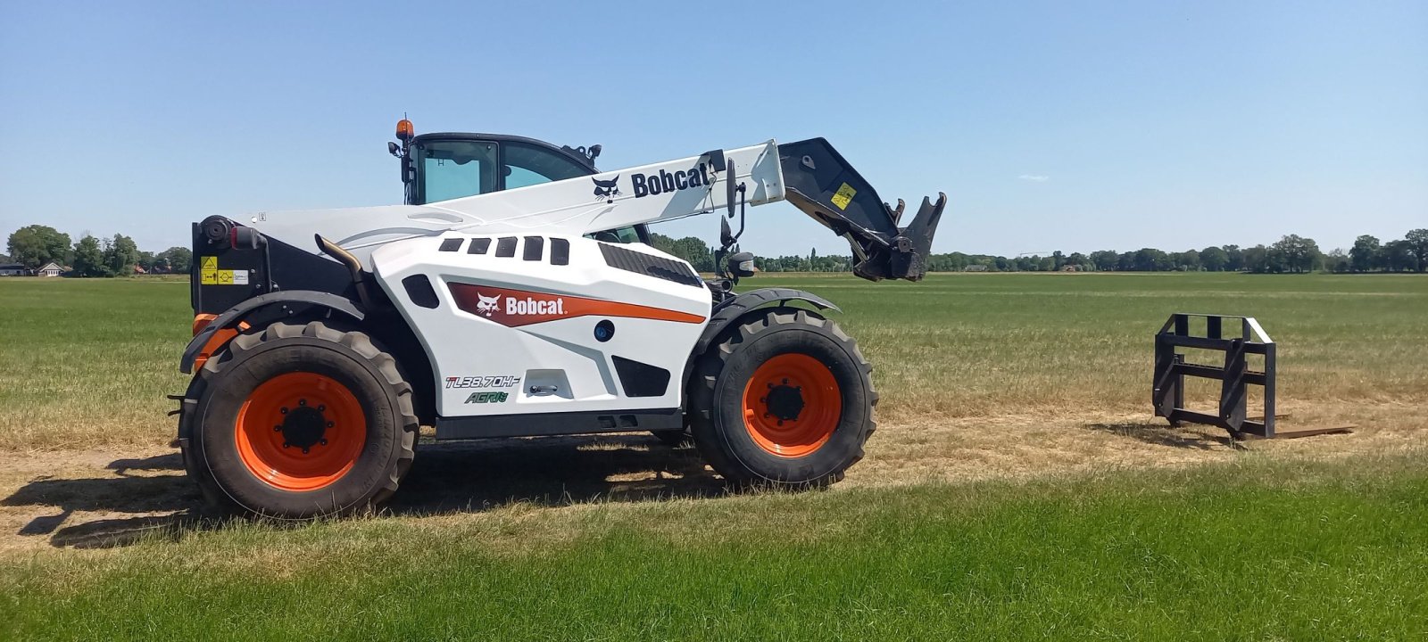 Teleskoplader Türe ait Bobcat TL 38.70 HF Agri, Gebrauchtmaschine içinde Fleringen (resim 10)