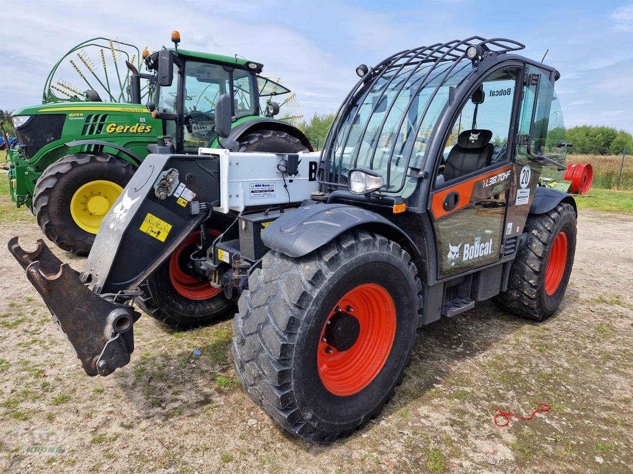 Teleskoplader tip Bobcat TL 38.70 HF, Gebrauchtmaschine in Spelle (Poză 1)